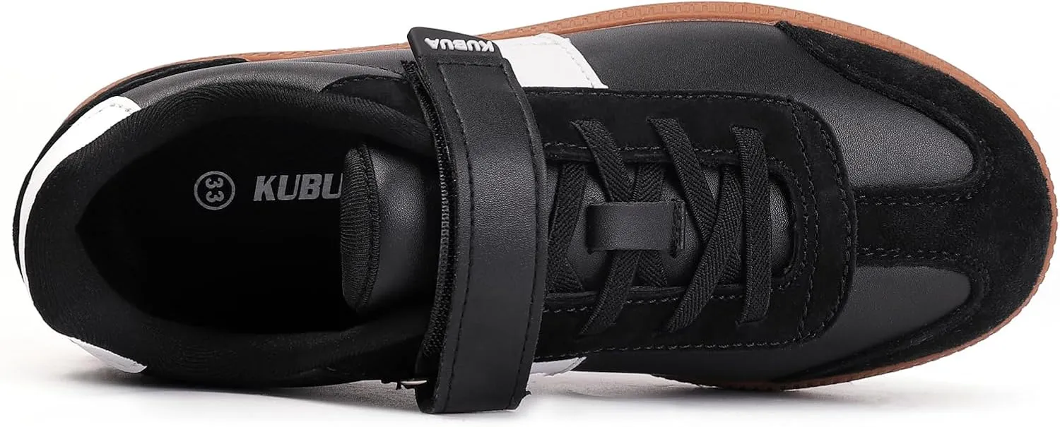 KUBUA Kids Sneakers Boys Girls Skate Shoes Lightweight Casual Shoes