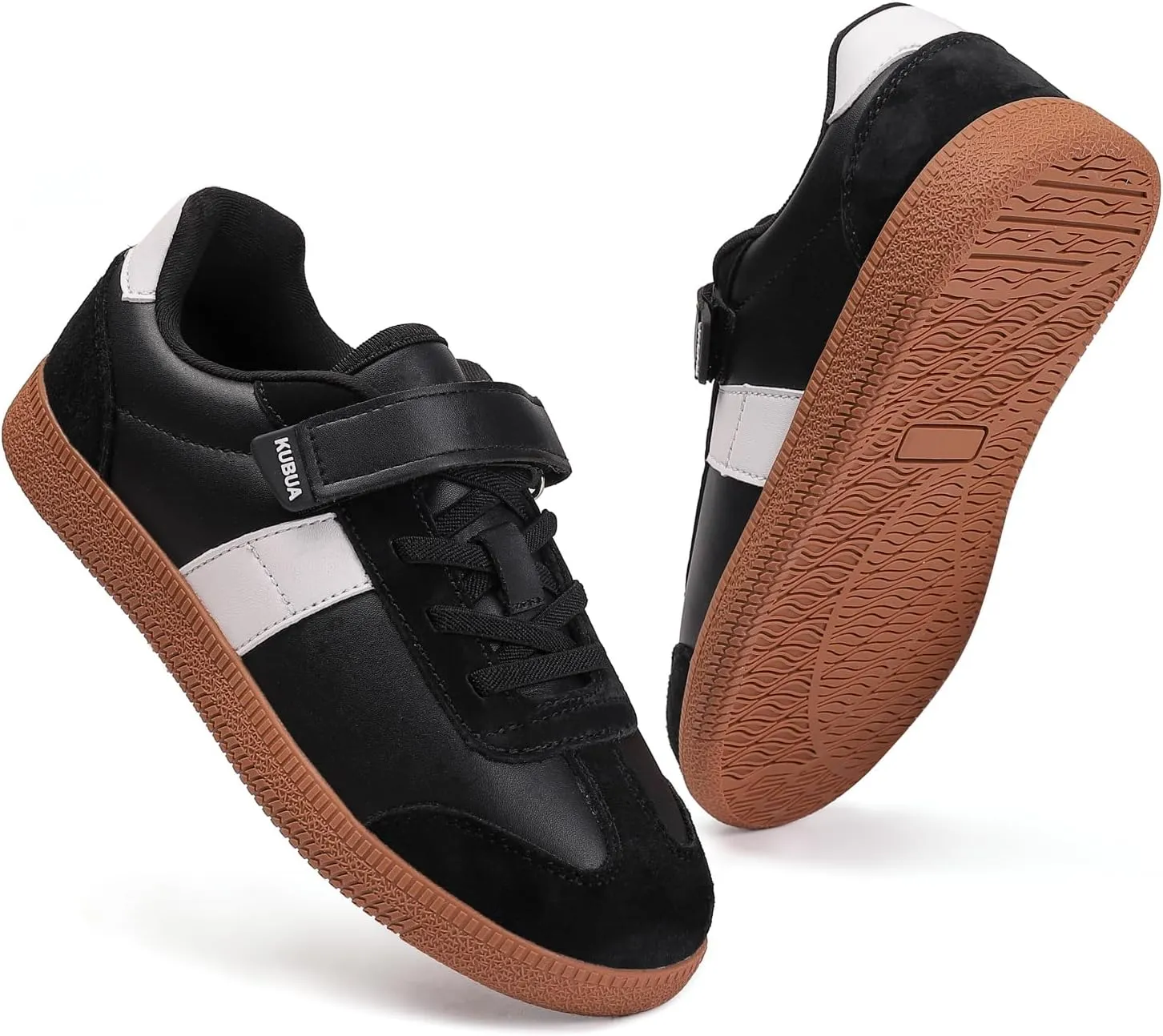KUBUA Kids Sneakers Boys Girls Skate Shoes Lightweight Casual Shoes