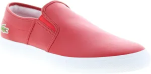 Lacoste Men's Tatalya 0721 2 P CMA Red Leather Lifestyle Sneakers