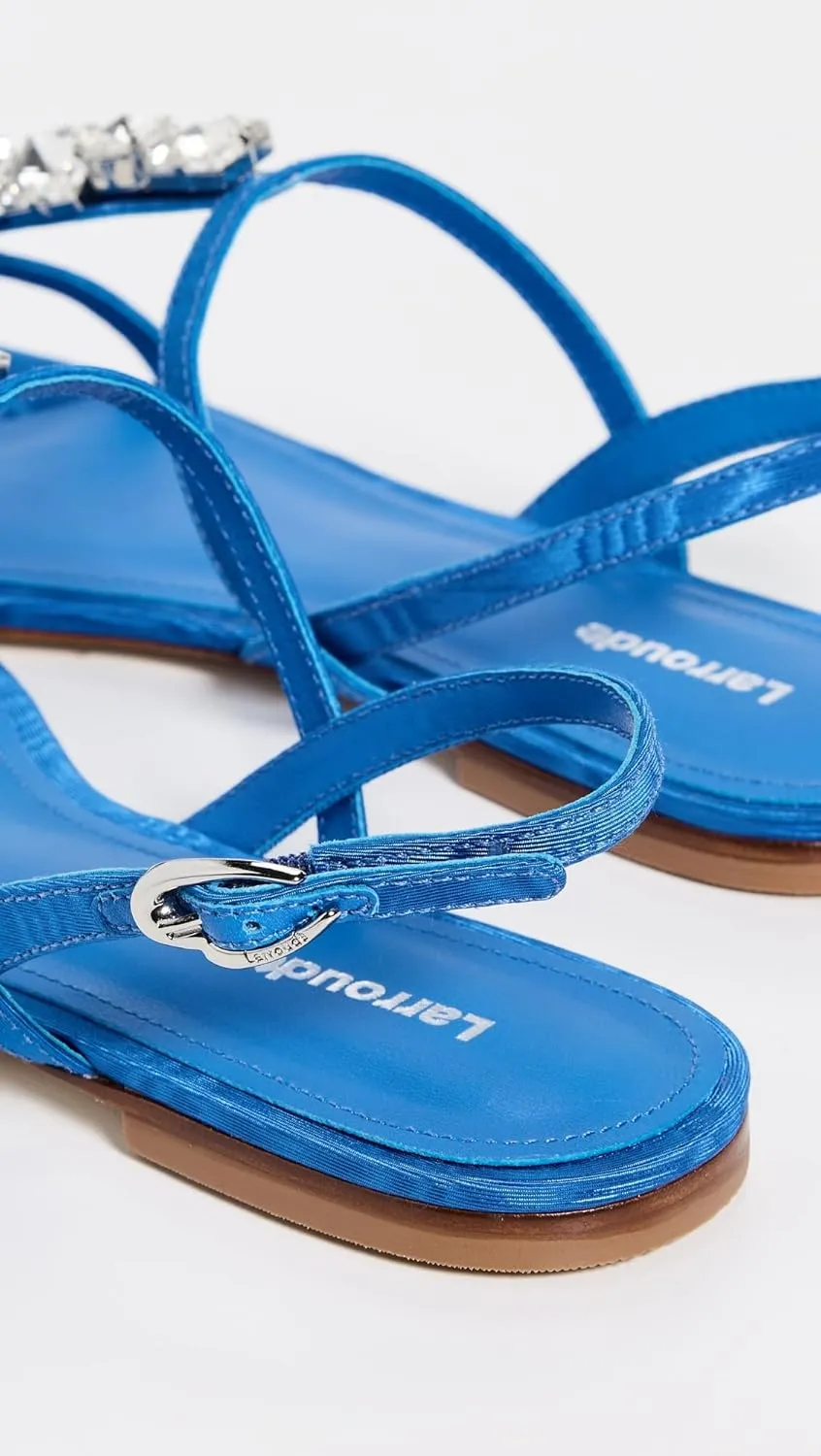 Larroudé Women's Calypso Flat Sandals