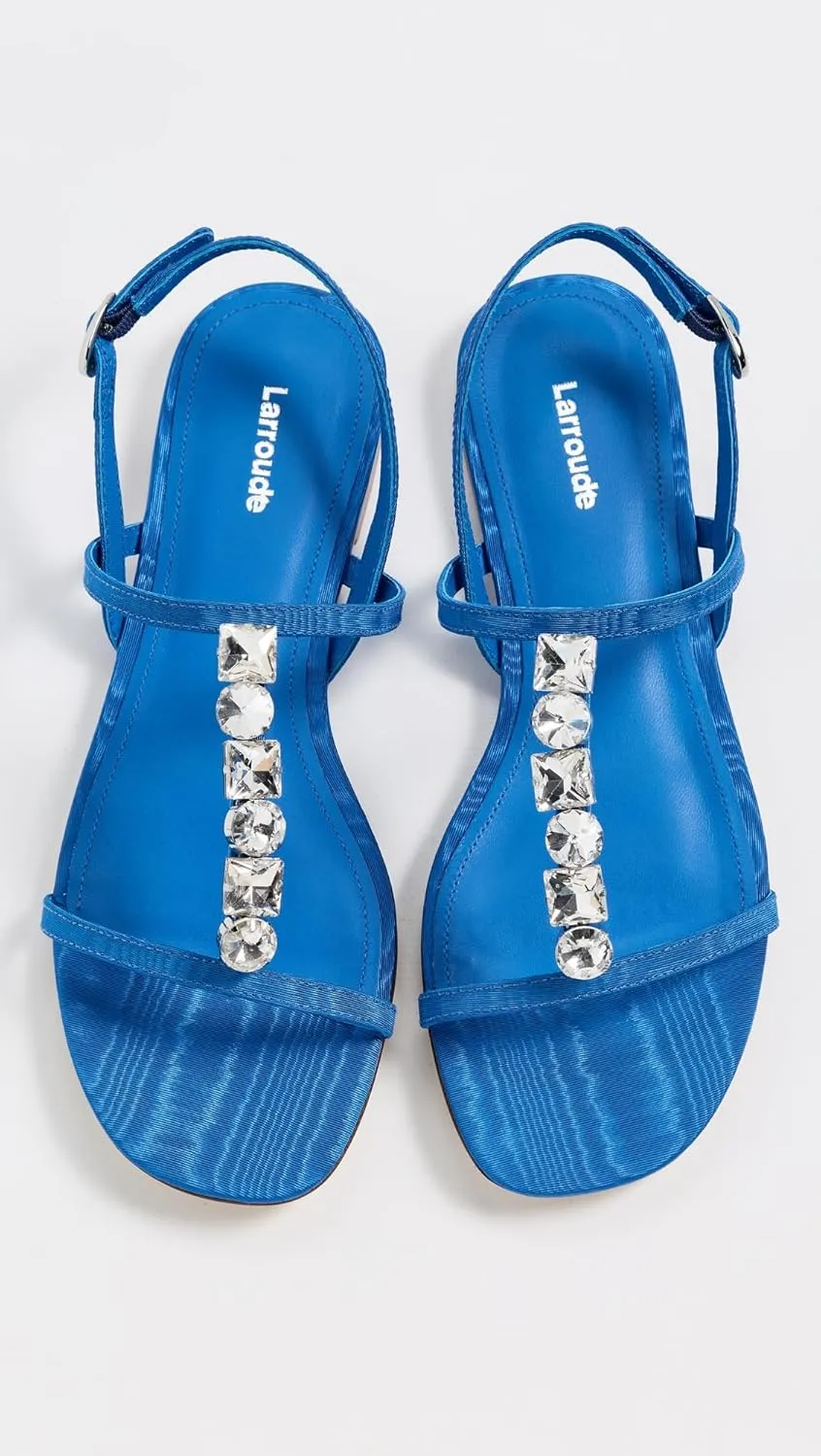 Larroudé Women's Calypso Flat Sandals