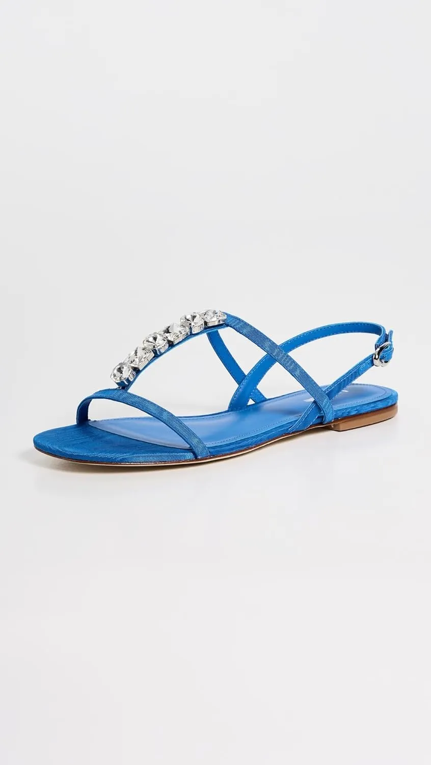 Larroudé Women's Calypso Flat Sandals