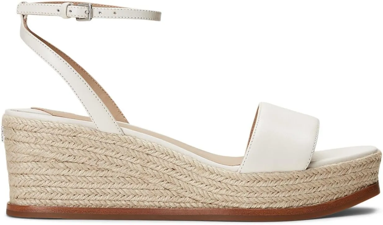 Lauren Ralph Lauren Women's Leona Espadrille Wedge Sandal