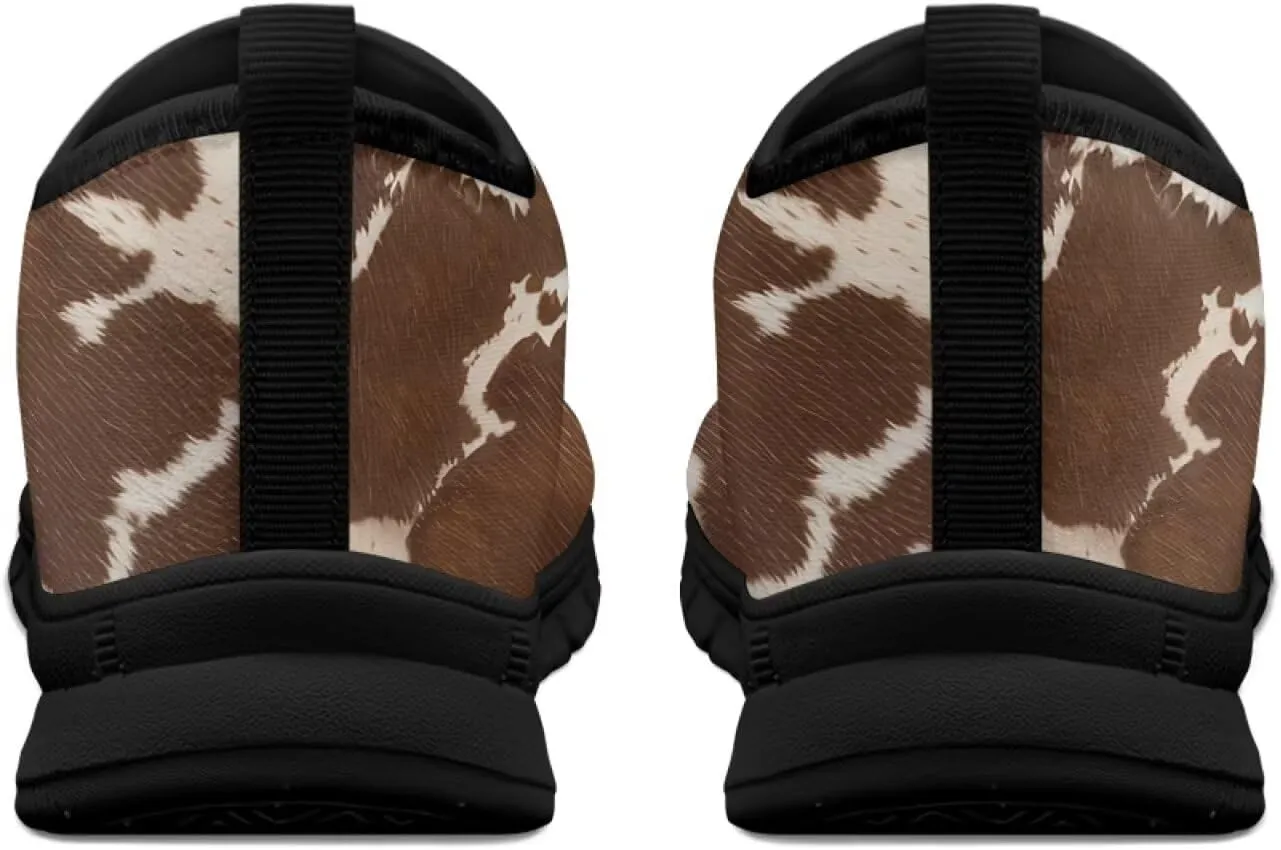 Low-Cut Animal Print Casual Shoes Zapatos Squecher de Mujer Laceless Sneakers Non-Slip Walking Shoes