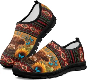 Low-Cut Animals Pattern Casual Shoes - Walking Shoe Women, Tennis Sneakers, Polyester Fabric Breathable Footwear