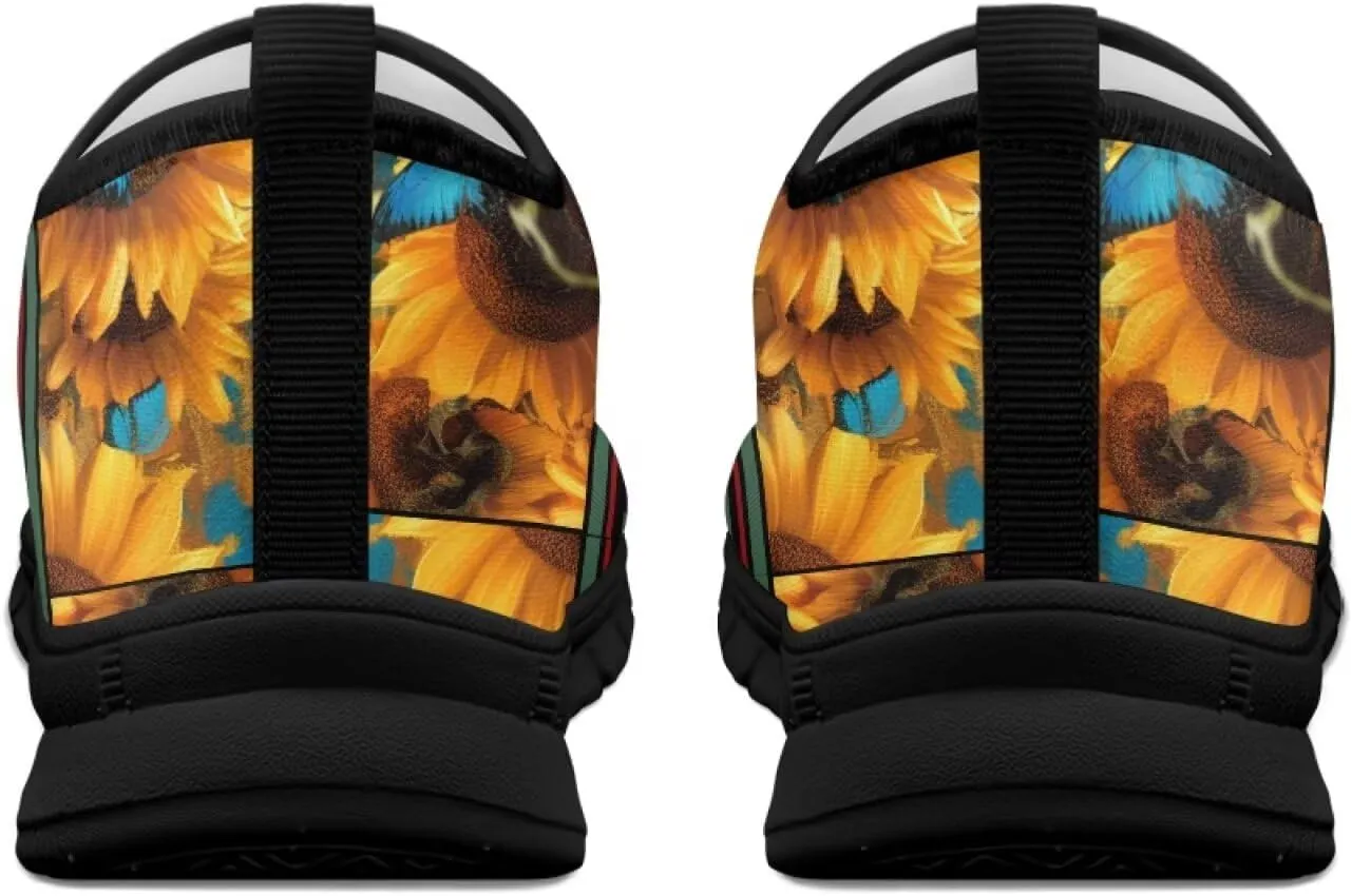 Low-Cut Animals Pattern Casual Shoes - Walking Shoe Women, Tennis Sneakers, Polyester Fabric Breathable Footwear
