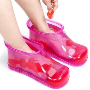 Massage Foot Bath Shoes, Portable SPA Foot Soaking Basin, Thermal Massage for Blood Circulation, Stress Relief