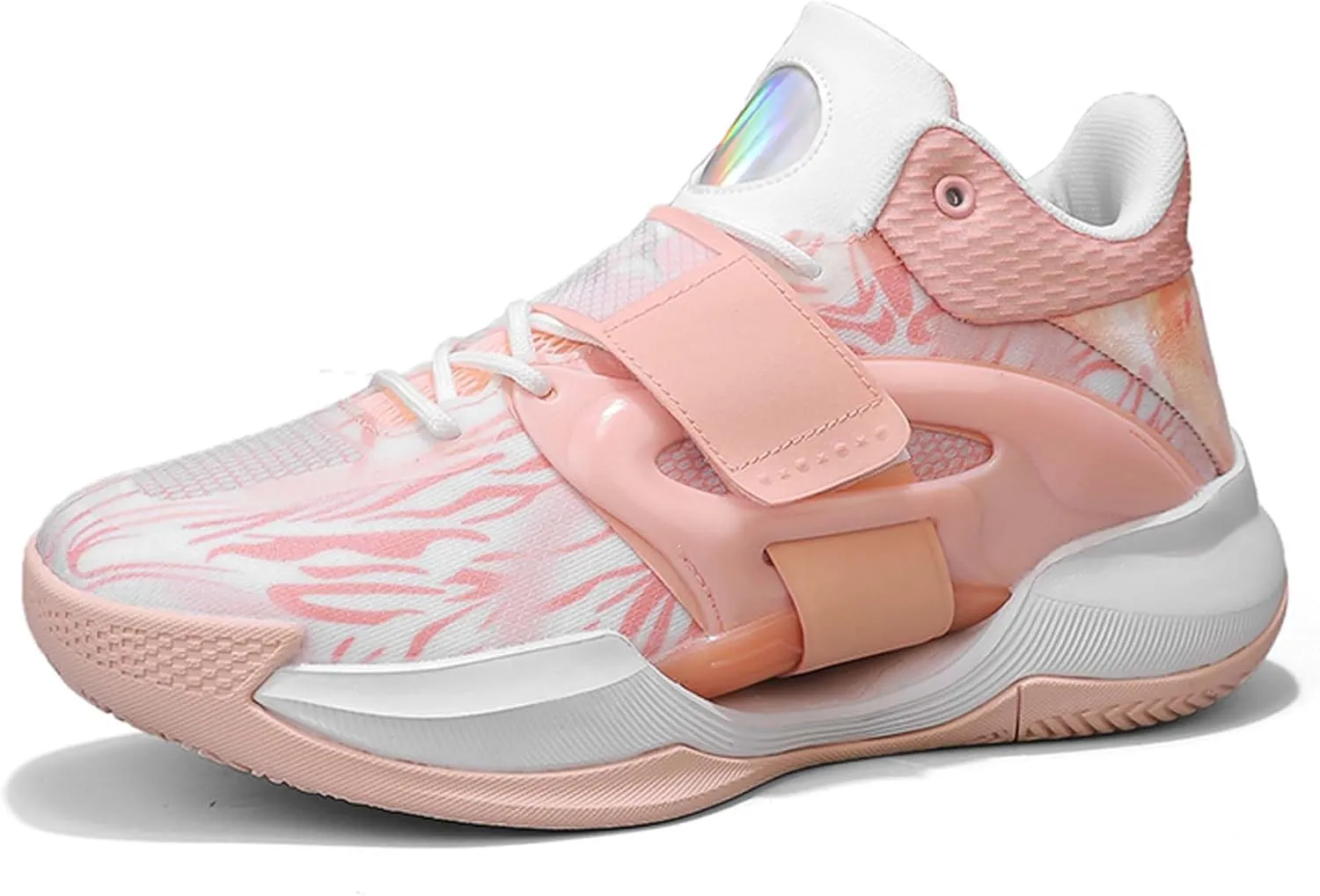 Men's Fashion Basketball Shoes Soft Sole Comfortable Sneakers Teenagers Breathable Anti-Slip Running Trainers Women's Basketball Sneakers Outdoor Casual Walking/Men's/Women's Shoes