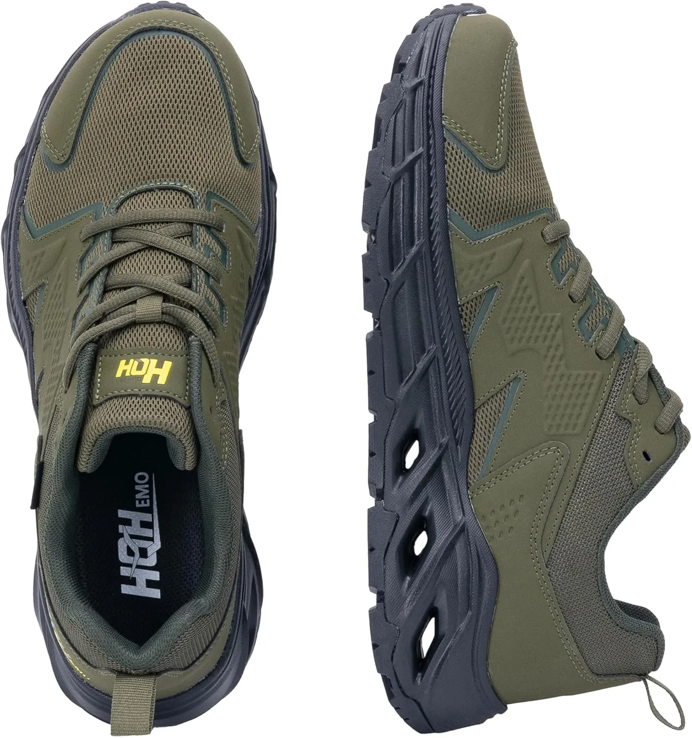 Mens Running Shoes Tennis Hiking Shoes Trail Running Shoes for Men FALKON 1.0 Non-Slip Gym Jogging Road Running Shoes Cross-Training Athletic Sport Workout Outdoor Fashion Sneakers Size US 7-12