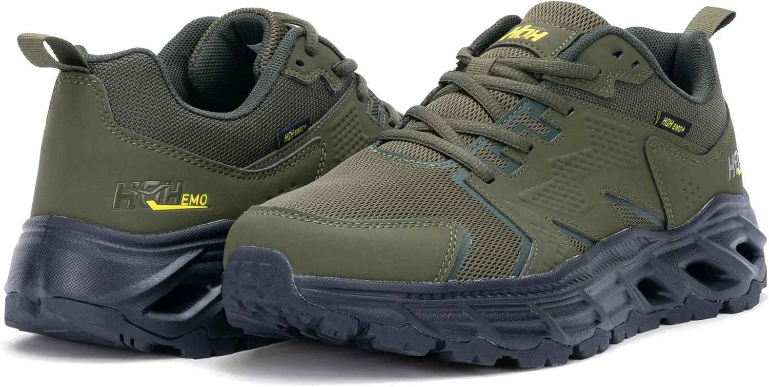 Mens Running Shoes Tennis Hiking Shoes Trail Running Shoes for Men FALKON 1.0 Non-Slip Gym Jogging Road Running Shoes Cross-Training Athletic Sport Workout Outdoor Fashion Sneakers Size US 7-12