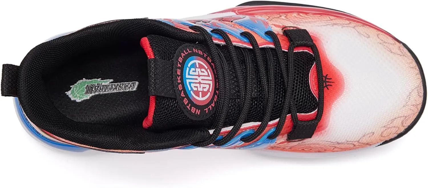 Men's Women's Basketball Shoes Fashion Breathable Sneakers Comfortable Leightweight Running Athletic Lace-Up Non Slip Sport Outdoor Shoe