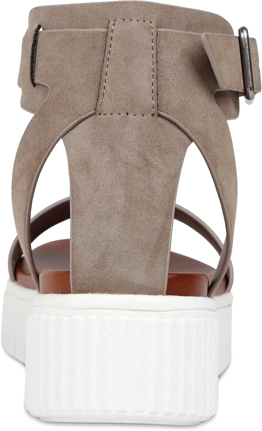 MIA Lunna Womens Open Toe Flatform Platform Sandals
