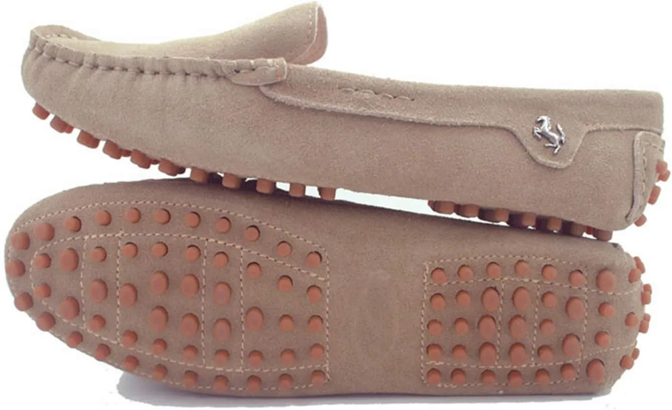 Minishion Loafers for Women Comfortable Suede Driving Shoes YB9601