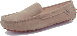 Minishion Loafers for Women Comfortable Suede Driving Shoes YB9601