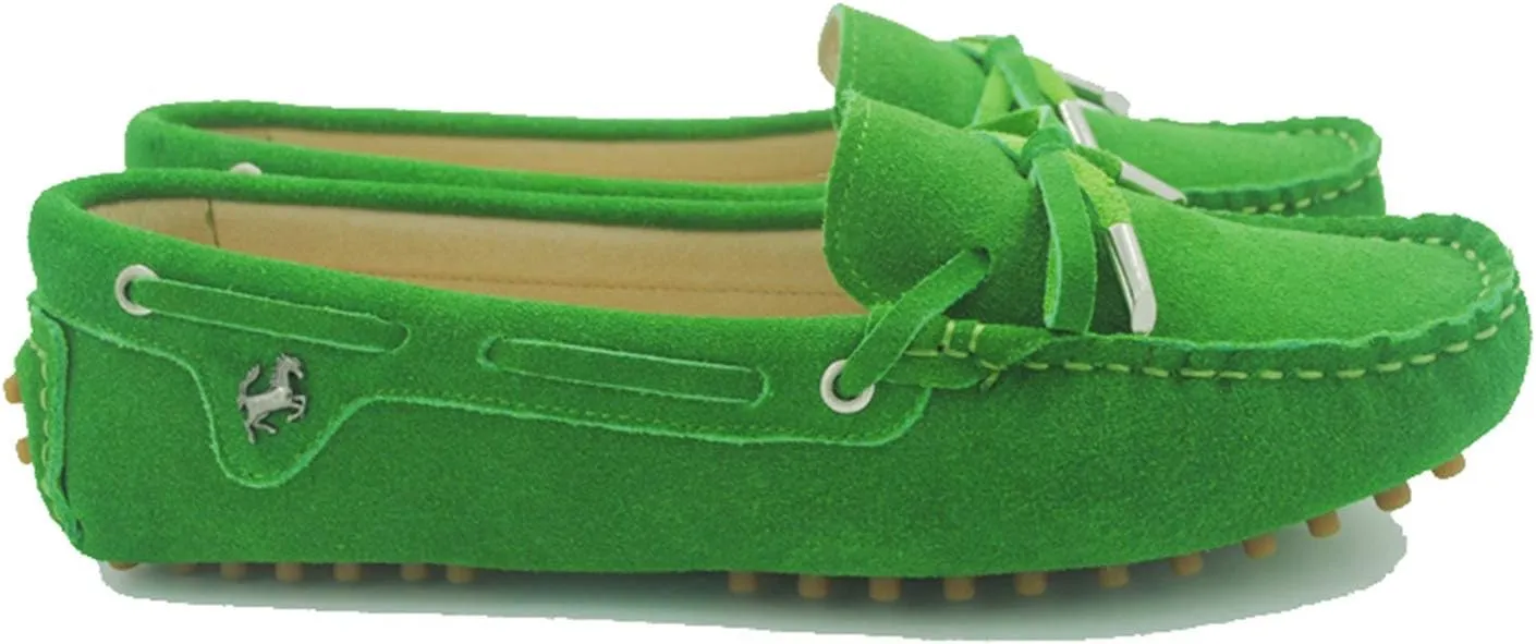 Minishion Womens Loafers & Slip-ons Suede Driving Shoes YB9602