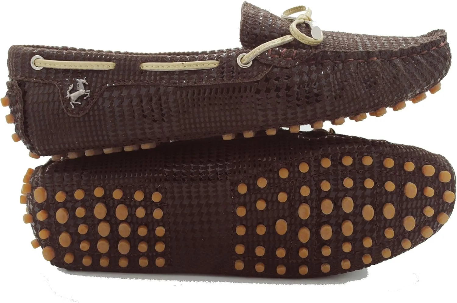 Minishion Womens Loafers & Slip-ons Suede Driving Shoes YB9602