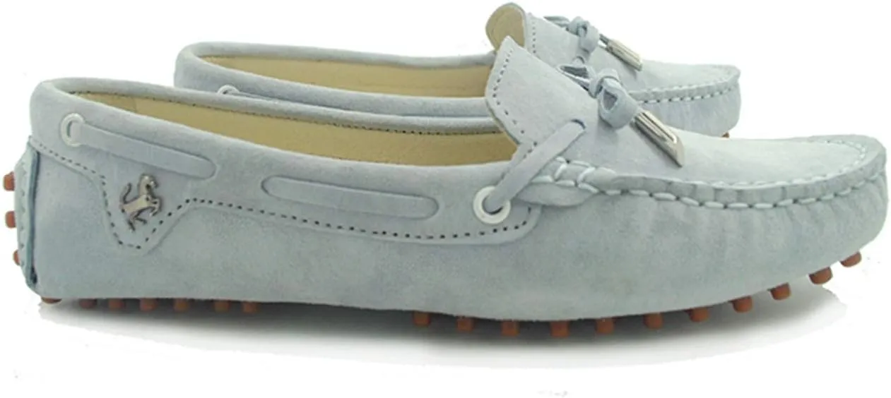 Minishion Womens Loafers & Slip-ons Suede Driving Shoes YB9602