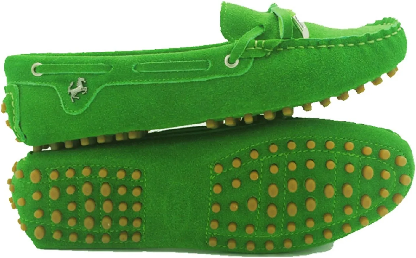 Minishion Womens Loafers & Slip-ons Suede Driving Shoes YB9602