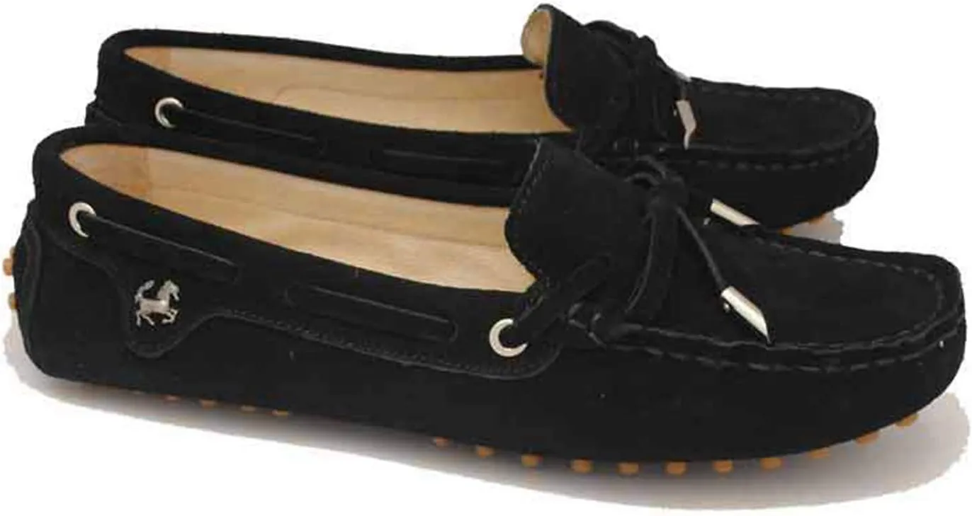 Minishion Womens Loafers & Slip-ons Suede Driving Shoes YB9602