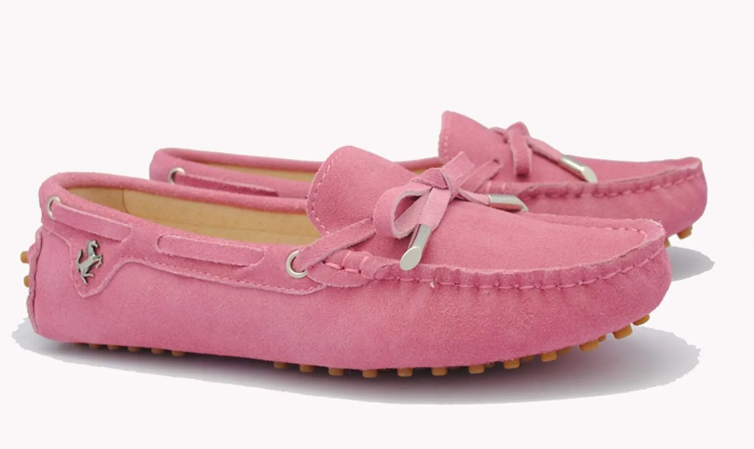 Minishion Womens Loafers & Slip-ons Suede Driving Shoes YB9602