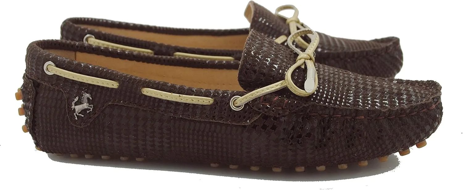 Minishion Womens Loafers & Slip-ons Suede Driving Shoes YB9602