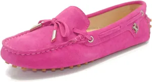 Minishion Womens Loafers & Slip-ons Suede Driving Shoes YB9602