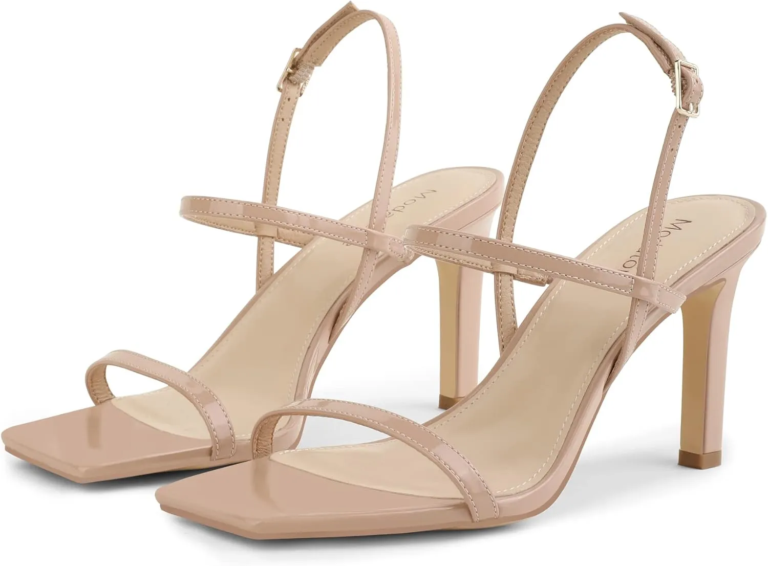 Modatope Womens Sandals Open Toe Strappy Sandals Ankle Strap High Heel Sandals for Women
