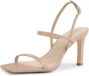 Modatope Womens Sandals Open Toe Strappy Sandals Ankle Strap High Heel Sandals for Women