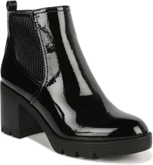 Naturalizer Women's Madalynn Gore Lug Sole Heeled Ankle Bootie