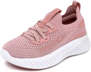 Nautica Girls Toddler Knit Slip-On Sneakers with Max Comfort Sole, Bungee Closure, Tennis Running Shoes for School and Play (Toddler/Little Kid)