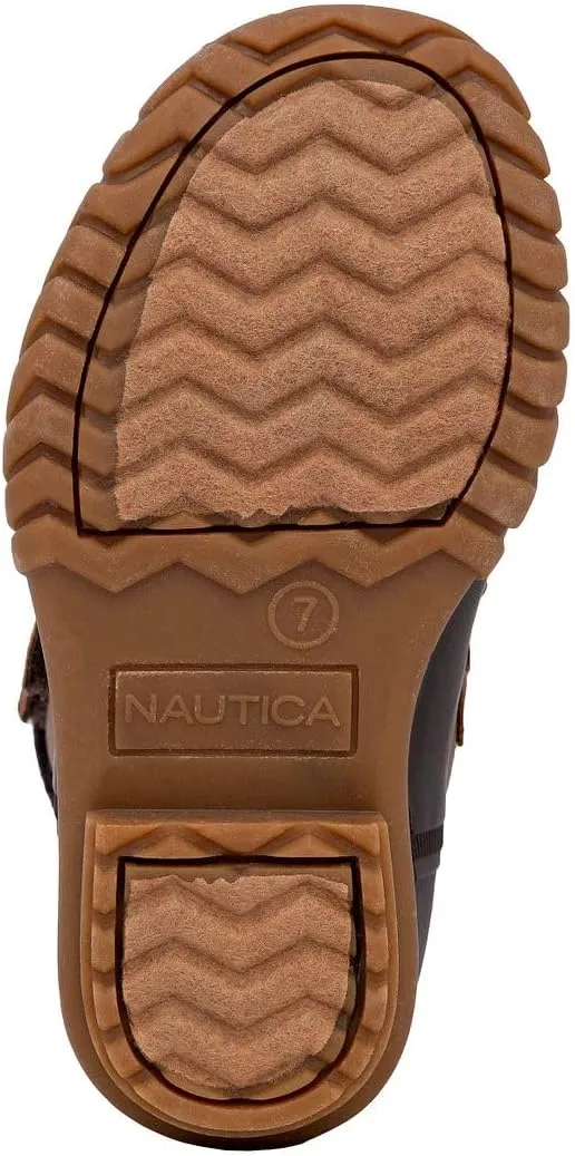 Nautica Kids Boys & Girls Duck Boots Kids Waterproof Rain Snow Boots Insulated Winter Boots (Toddler/Little/Big Kid)