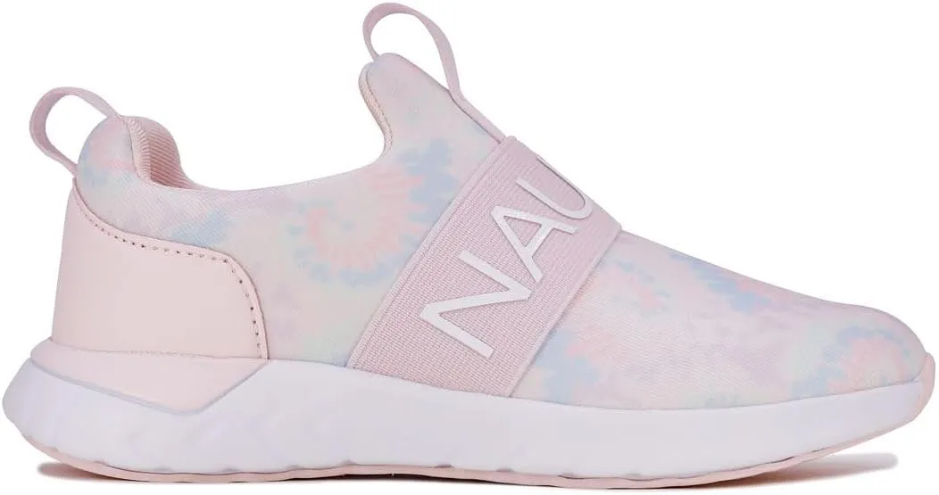 Nautica Youth Girls Slip-On Athletic Sneakers - Stylish Running and Tennis Shoes for Little and Big Kids