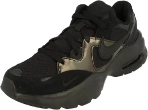 Nike Womens Air Max Fusion Running Trainers CJ1671 Sneakers Shoes (UK 6.5 US 9 EU 40.5, Black Black Black 002)