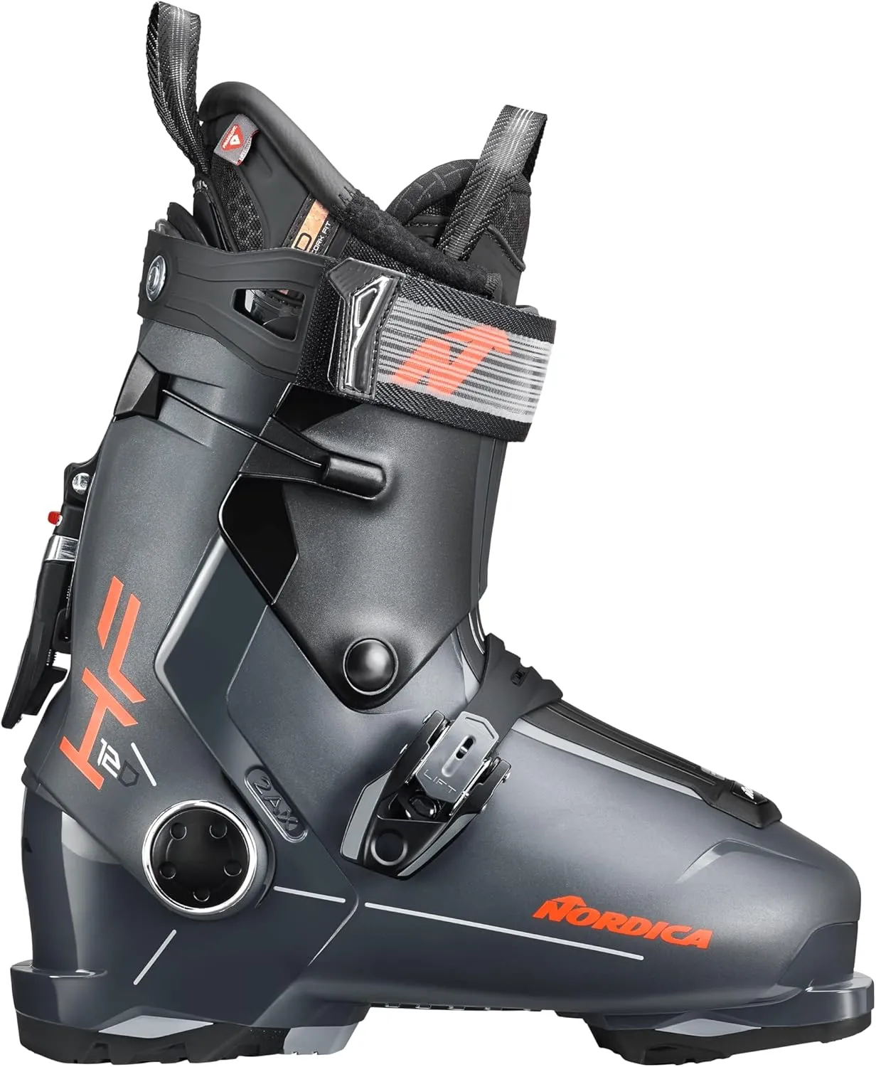 Nordica HF 120 Men's Wide Fit Easy Entry Alpine Ski Boots