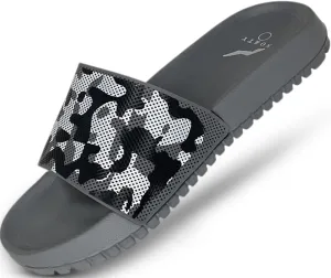 NORTY Men’s Slides Sandal Sport Sandals Open Toe Slip on Indoor Outdoor Shoes