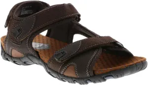 Nunn Bush Men's Rio Bravo Three Strap River Sandal Brown/Medium / 13