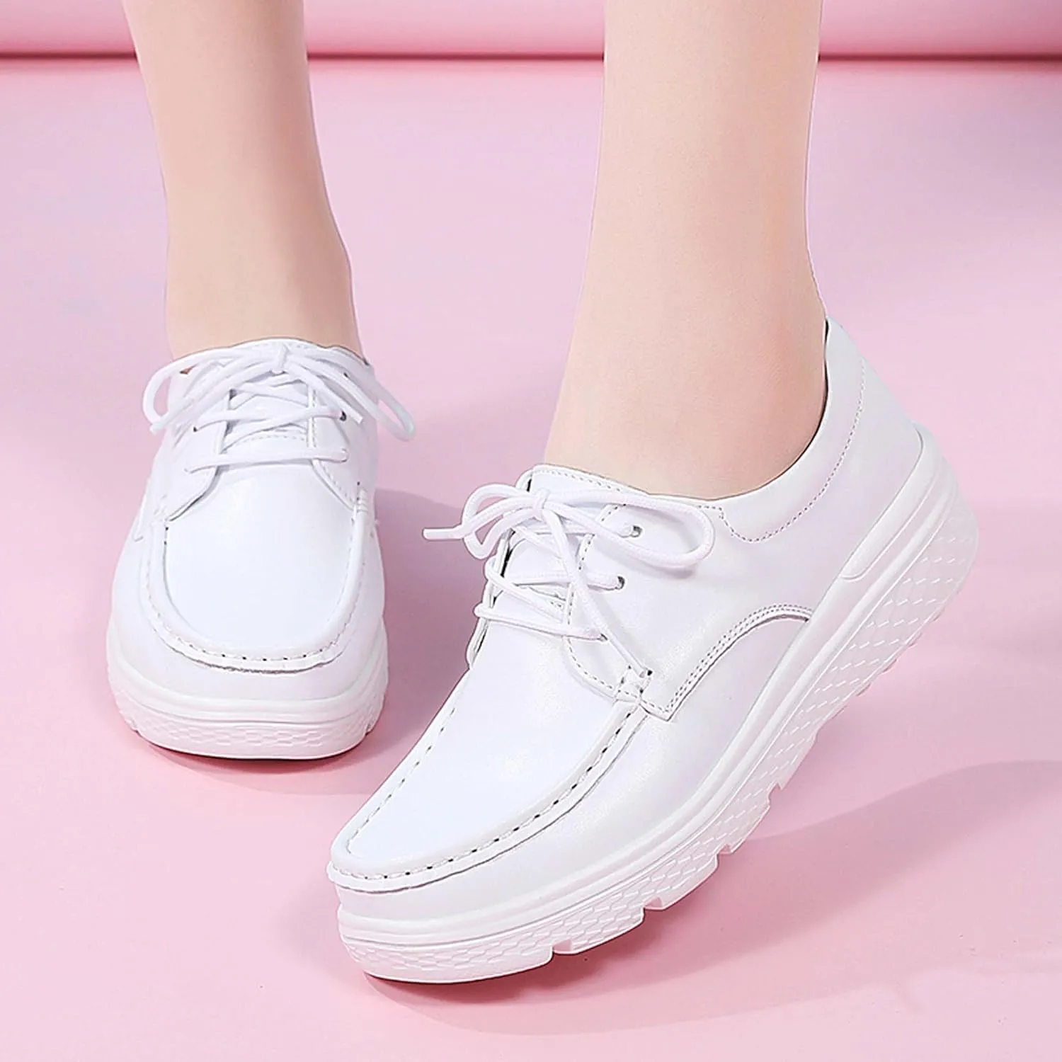 Nurse Shoes for Women Nursing Shoes Zpatos para Trabajar en Restaurante de Mujer Flats for Women