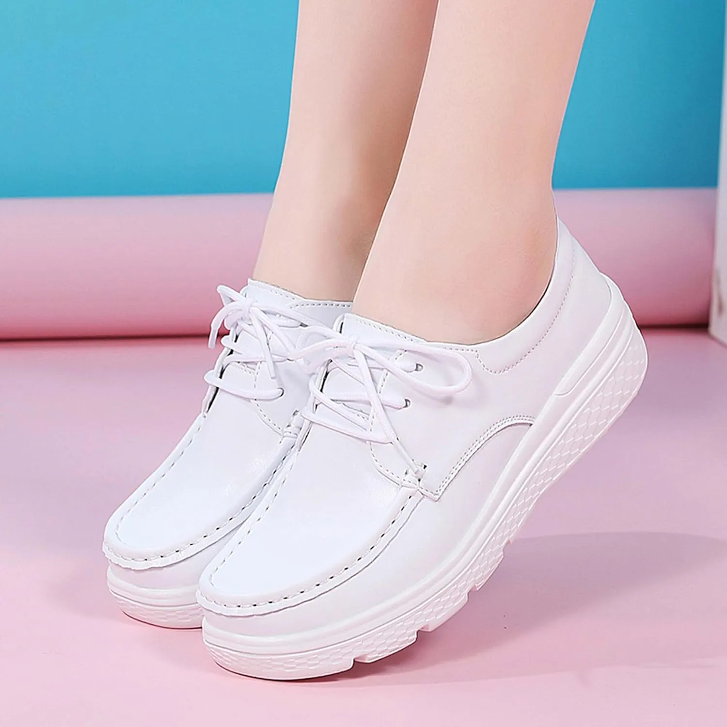 Nurse Shoes for Women Nursing Shoes Zpatos para Trabajar en Restaurante de Mujer Flats for Women