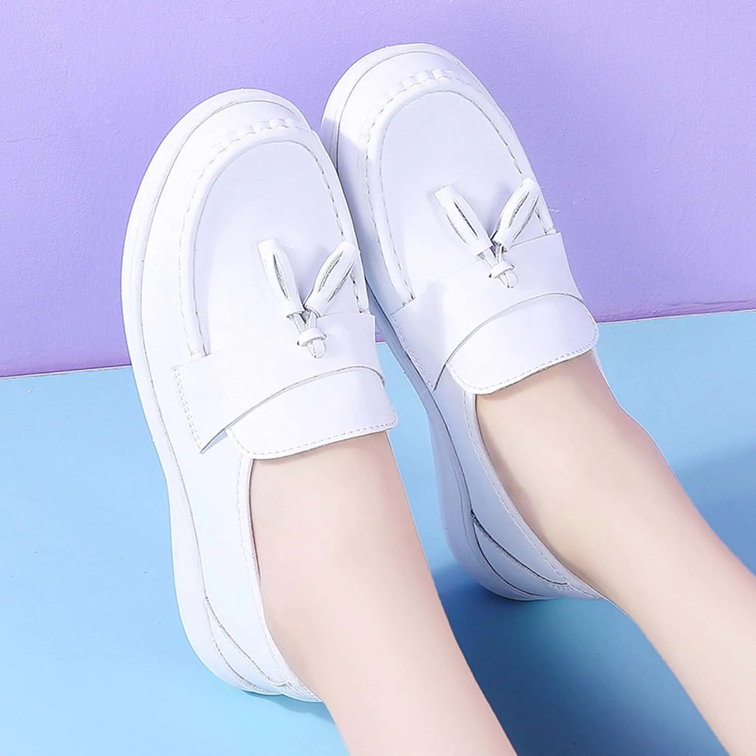 Nurse Shoes for Women Nursing Shoes Zpatos para Trabajar en Restaurante de Mujer Flats for Women