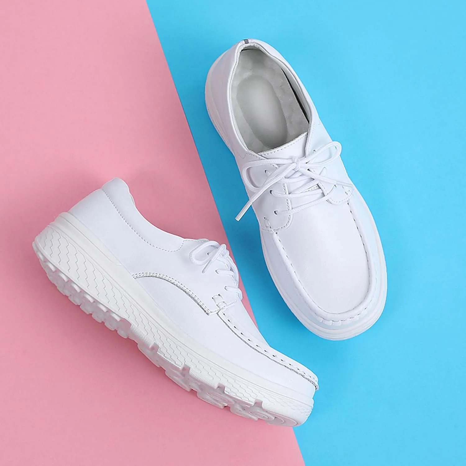 Nurse Shoes for Women Nursing Shoes Zpatos para Trabajar en Restaurante de Mujer Flats for Women