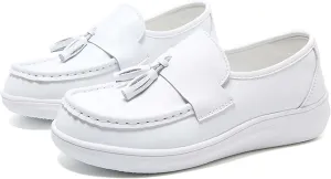 Nurse Shoes for Women Nursing Shoes Zpatos para Trabajar en Restaurante de Mujer Flats for Women