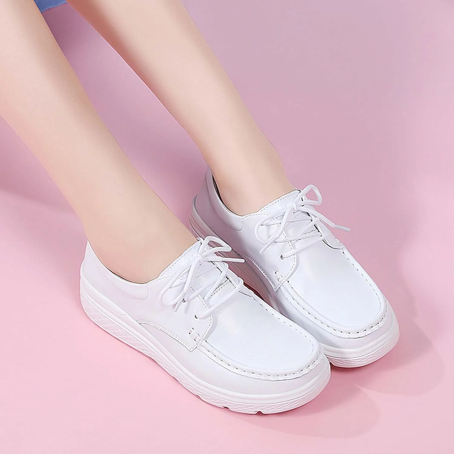 Nurse Shoes for Women Nursing Shoes Zpatos para Trabajar en Restaurante de Mujer Flats for Women