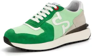 OPP Suede Leather Fashion Sneakers for Men Casual Lace-up Shoes Running Athletic Tennis Sports Gym