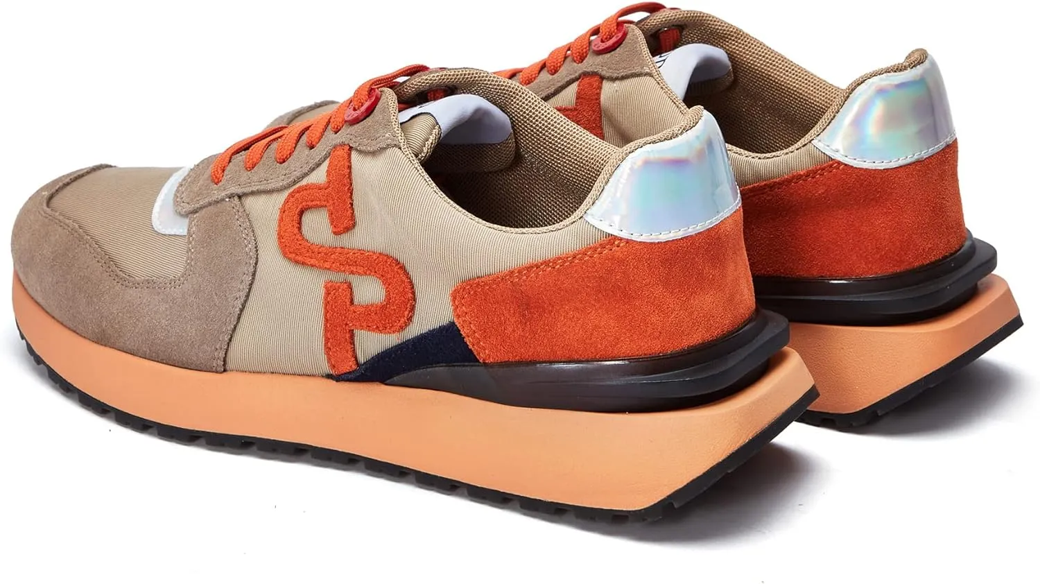 OPP Suede Leather Fashion Sneakers for Men Casual Lace-up Shoes Running Athletic Tennis Sports Gym