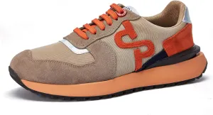 OPP Suede Leather Fashion Sneakers for Men Casual Lace-up Shoes Running Athletic Tennis Sports Gym
