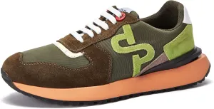 OPP Suede Leather Fashion Sneakers for Men Casual Lace-up Shoes Running Athletic Tennis Sports Gym