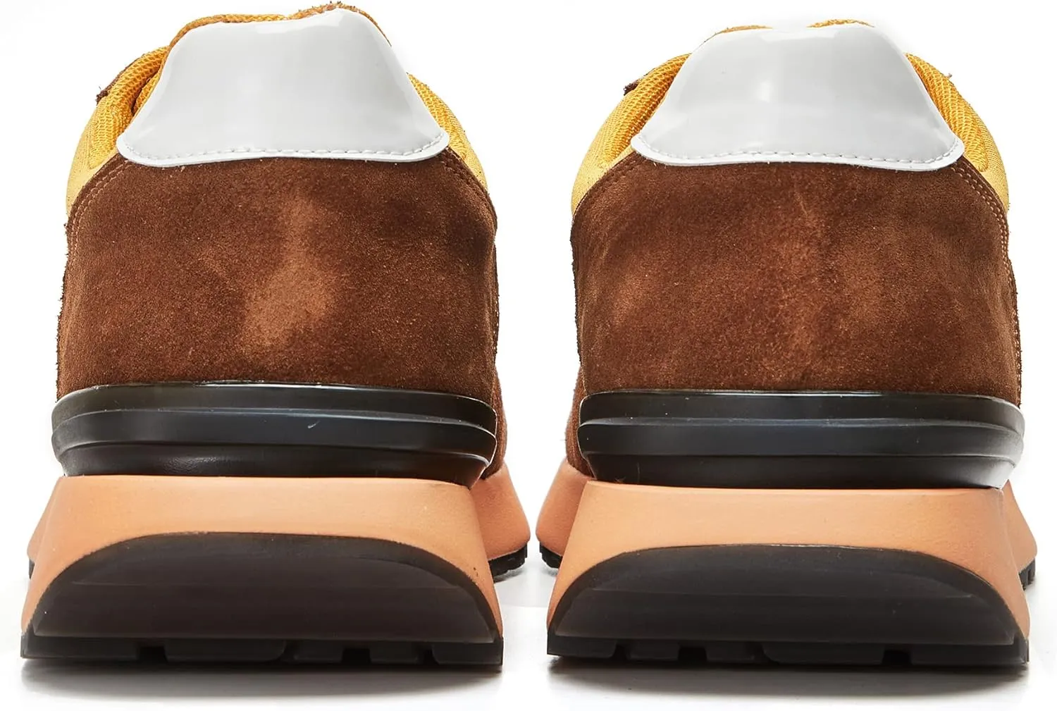 OPP Suede Leather Fashion Sneakers for Men Casual Lace-up Shoes Running Athletic Tennis Sports Gym