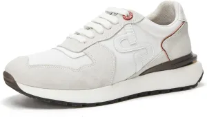 OPP Suede Leather Fashion Sneakers for Men Casual Lace-up Shoes Running Athletic Tennis Sports Gym