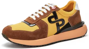 OPP Suede Leather Fashion Sneakers for Men Casual Lace-up Shoes Running Athletic Tennis Sports Gym