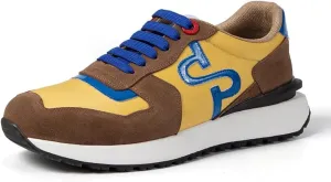 OPP Suede Leather Fashion Sneakers for Men Casual Lace-up Shoes Running Athletic Tennis Sports Gym